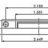 Set of 10 pcs Window Sash Weep Cover 1211WHITE - Image 3