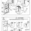 One Pair of Black Window Opening Control Device 1775FM-BLACK - Image 2