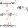 Window Sash Cam Lock&Keeper set 3514&8565WHITE - Image 3