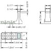 Set of 4 pcs Window Sash Balance Pivot Bars 6970 - Image 3
