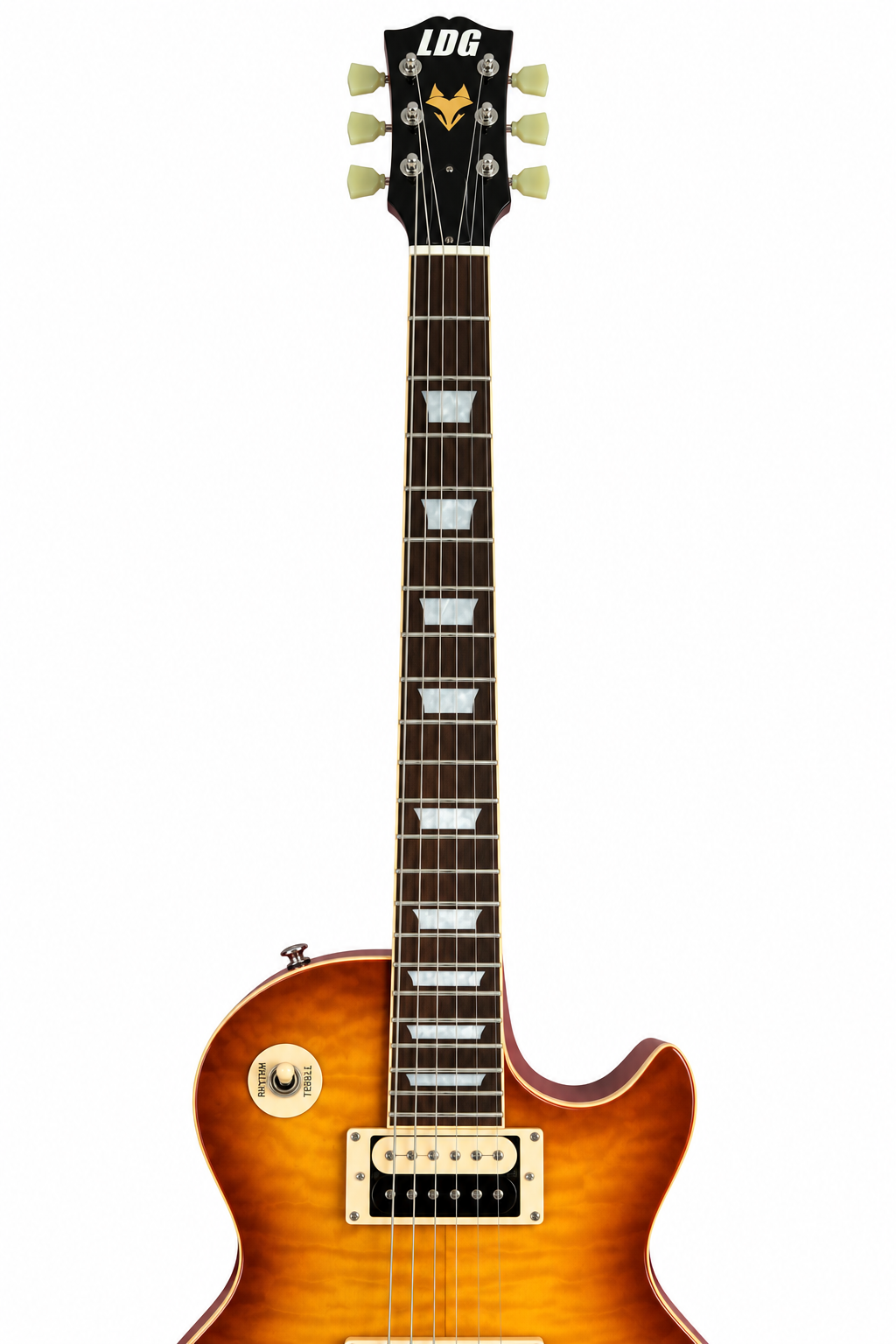 LDG Guitars Les Paul Copy Electric Guitar Model LP61 - Image 4