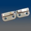 One Pair of White Window Opening Control Device 1775FM-CLAY