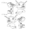 One Pair of White Window Opening Control Device 1775FM-CLAY - Image 3