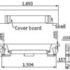 Set of 10 pcs Window Sash Weep Cover 1222GRAY - Image 3