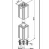 One Piece Fence Post Mount 10070 - Image 3