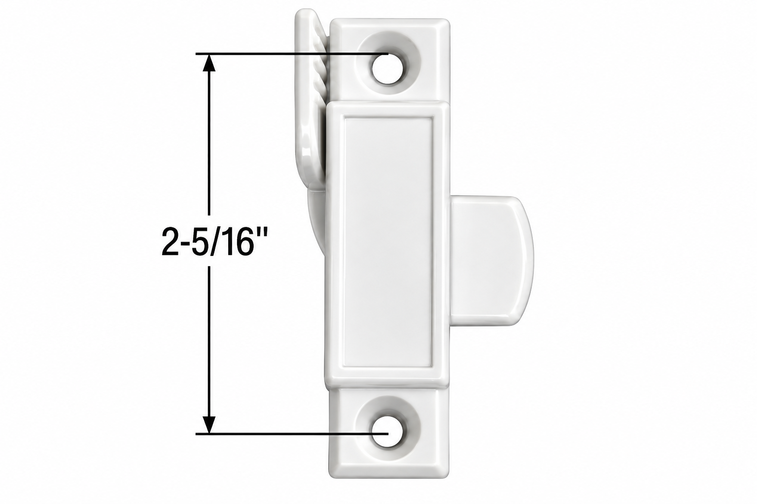 Window Sash Sweep Lock 3170WHITE - Image 2
