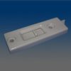 One Pair of White Window Sash Tilt Latches For Tilt Window, 2804WHITE