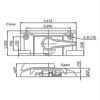 Window Sash Cam Lock 690-White - Image 3