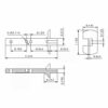 Window Sash Balance Pivot T-Bar 6975 Set of 2 - Image 2