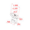 Tie Bar 0.323'' Nylon Guide 1681-03B - Image 4