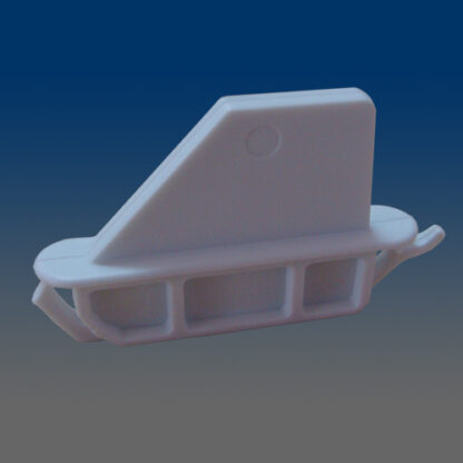 Set of 6 pcs White Window Sash Vent Stops 1459WHITE