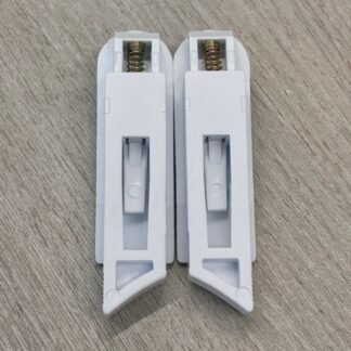 One Pair of White Window Sash Tilt Latches 7203-LR