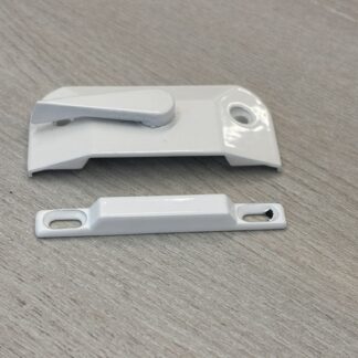 Window Sash Cam Lock & Keeper Set 9710 & 9311 WHITE